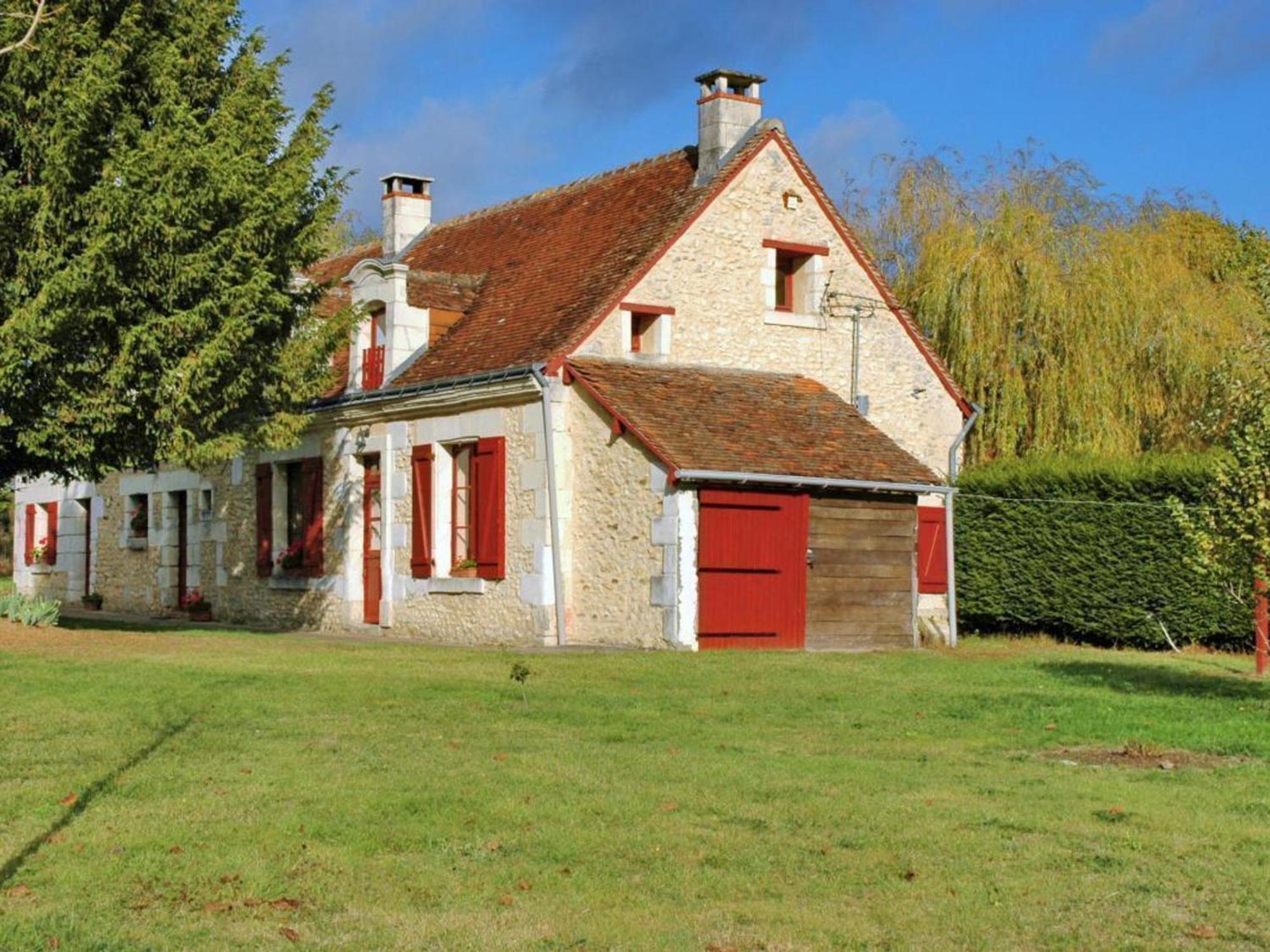 Fermette Tourangelle Renovee Avec Jardin Et Proximite Foret, Pres Du Zoo De Beauval Et Des Chateaux - Fr-1-381-322 Villa Genille Exterior photo